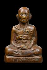 รูปหล่อรุ่น2 หลวงพ่อมุ่ย วัดดอนไร่ หลังหนังสือแถวเดียว ( ดอนไร่ตัวเดียว) 